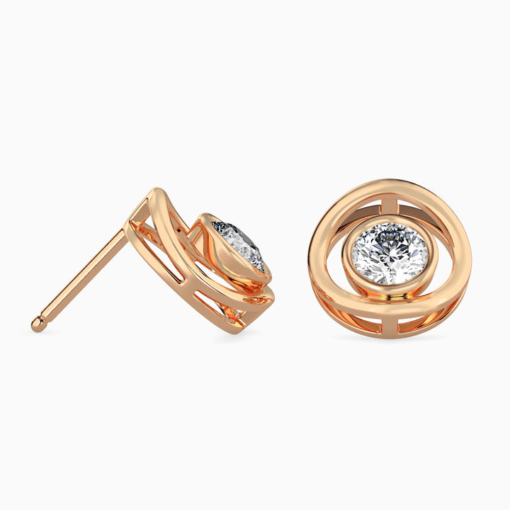 HALF CARAT EARRINGS