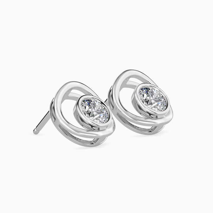 HALF CARAT EARRINGS