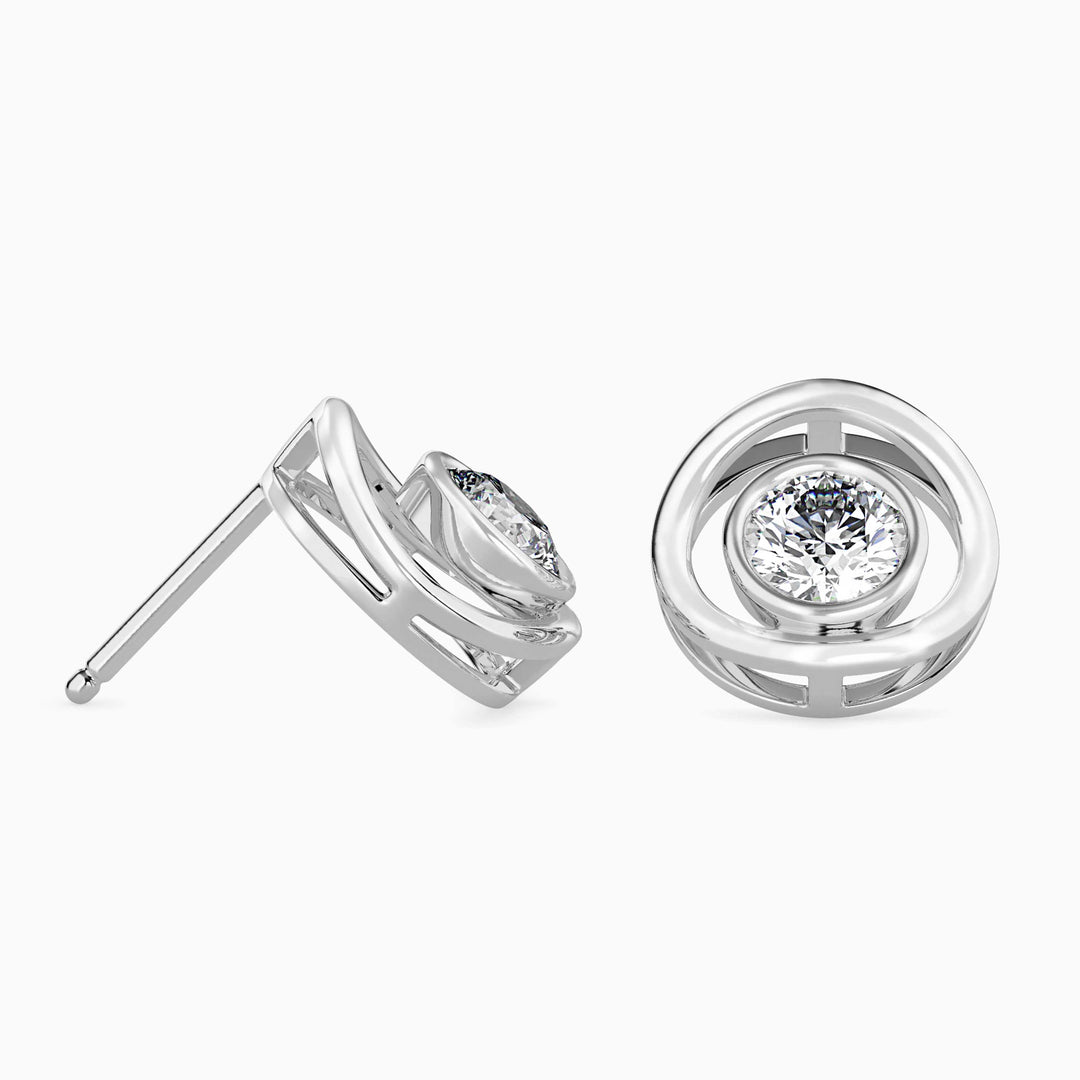 HALF CARAT EARRINGS