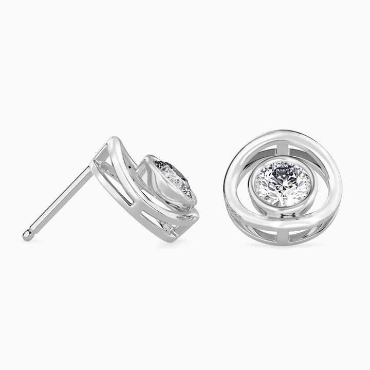 HALF CARAT EARRINGS