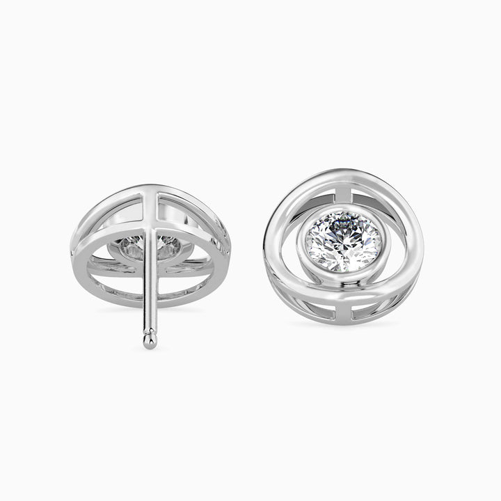 HALF CARAT EARRINGS