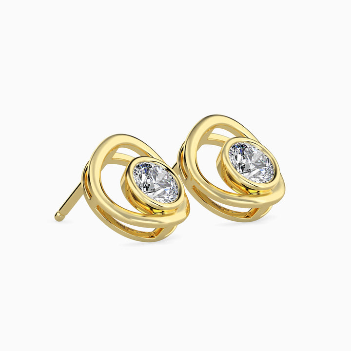 HALF CARAT EARRINGS