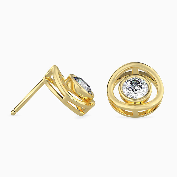HALF CARAT EARRINGS