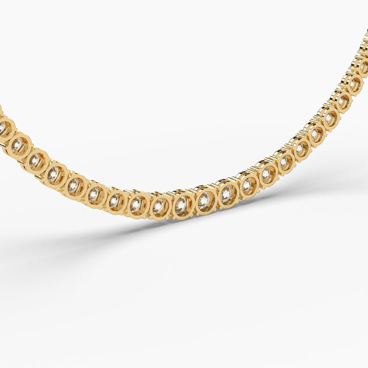 SOLITAIRE DIAMOND ROUND NECKLACE