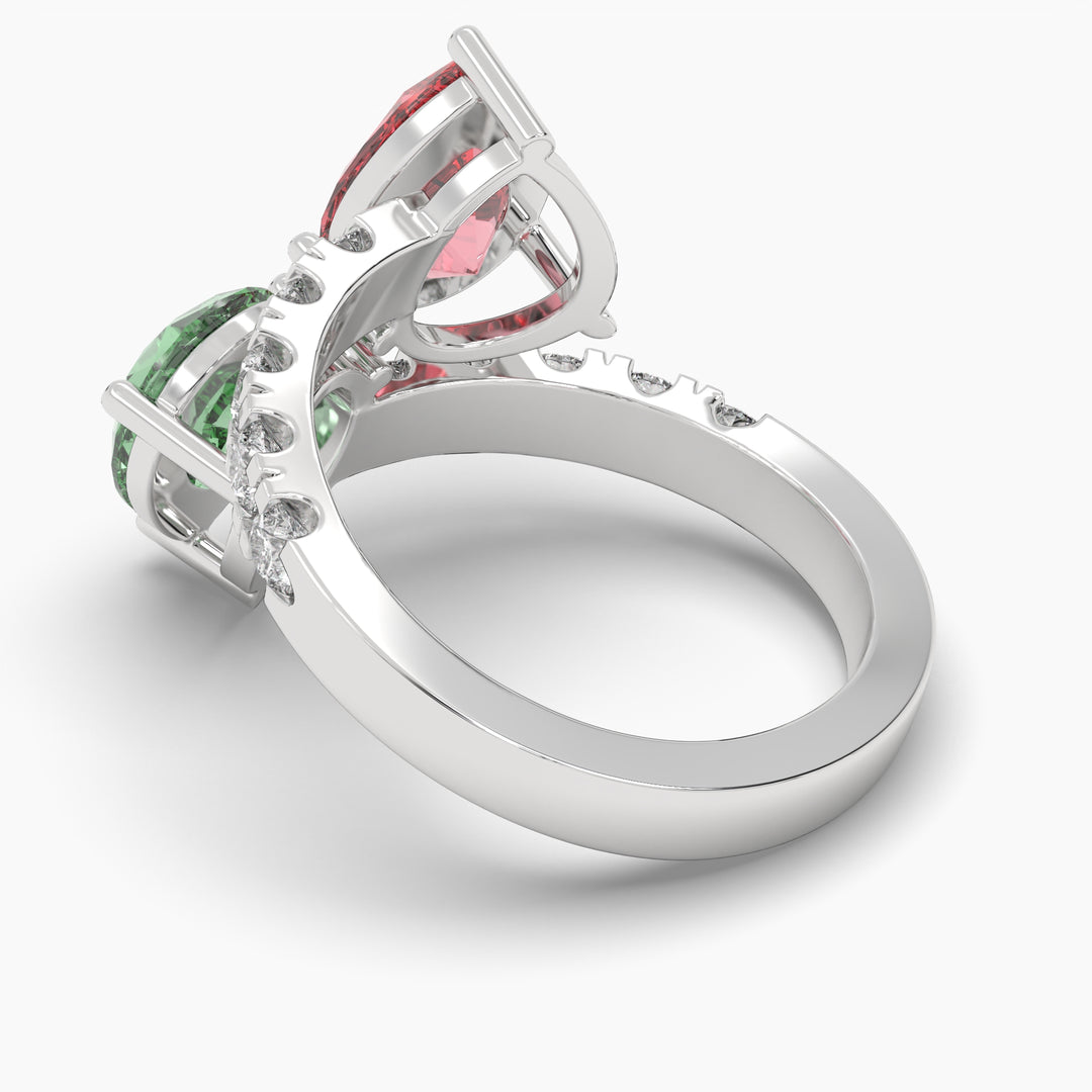 TWO STONE DIAMOND RING