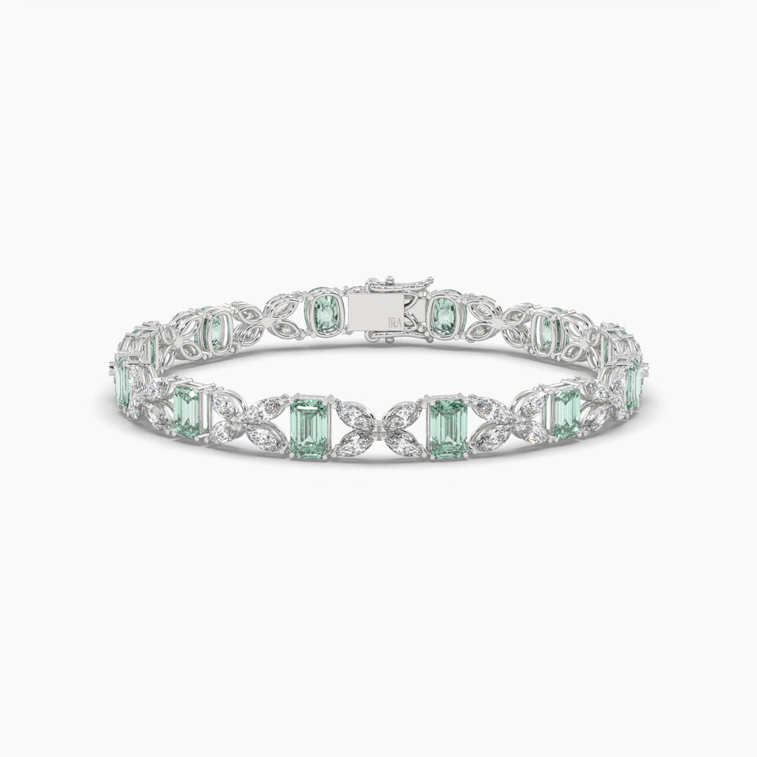 EMERALD DIAMOND BRACELET