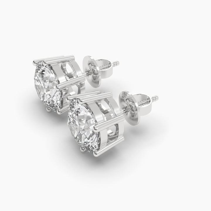 2 CARAT SOLITAIRE EARRINGS