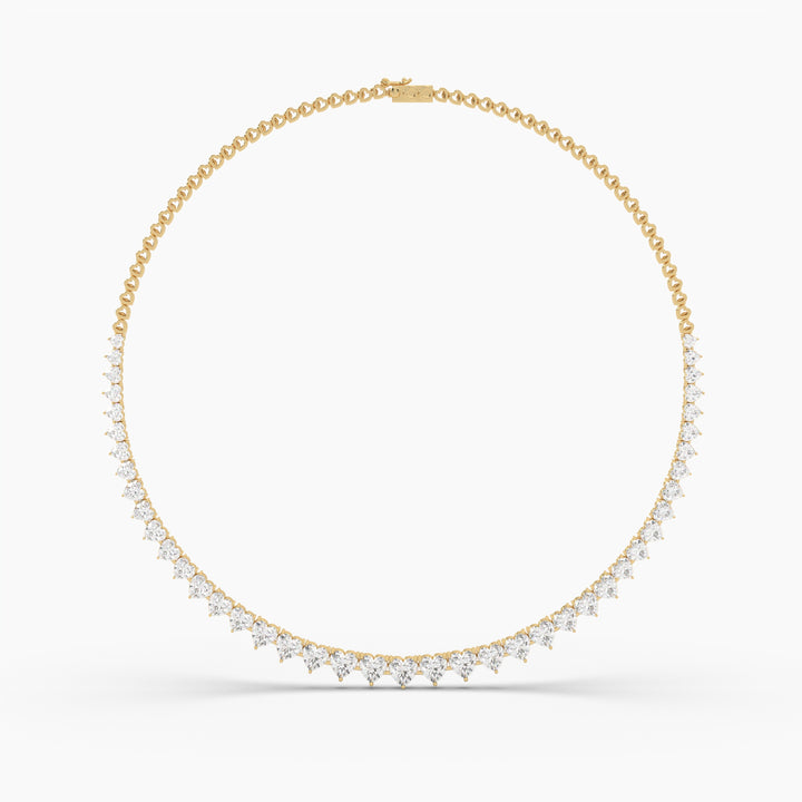 DIAMOND HEARTS NECKLACE