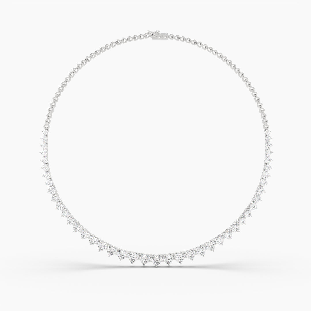 DIAMOND HEARTS NECKLACE