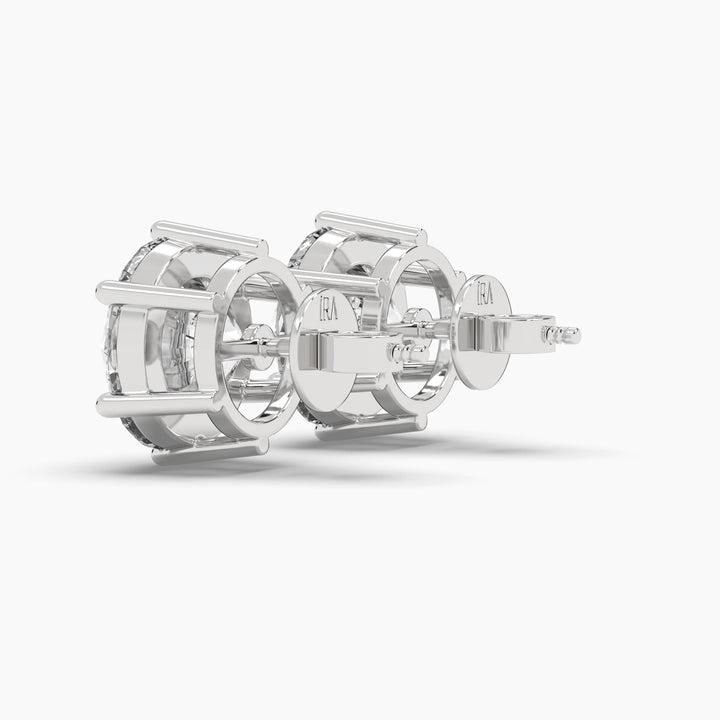 3 CARAT SOLITAIRE EARRINGS