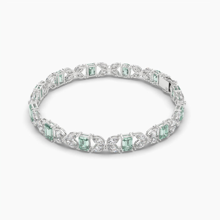 EMERALD DIAMOND BRACELET
