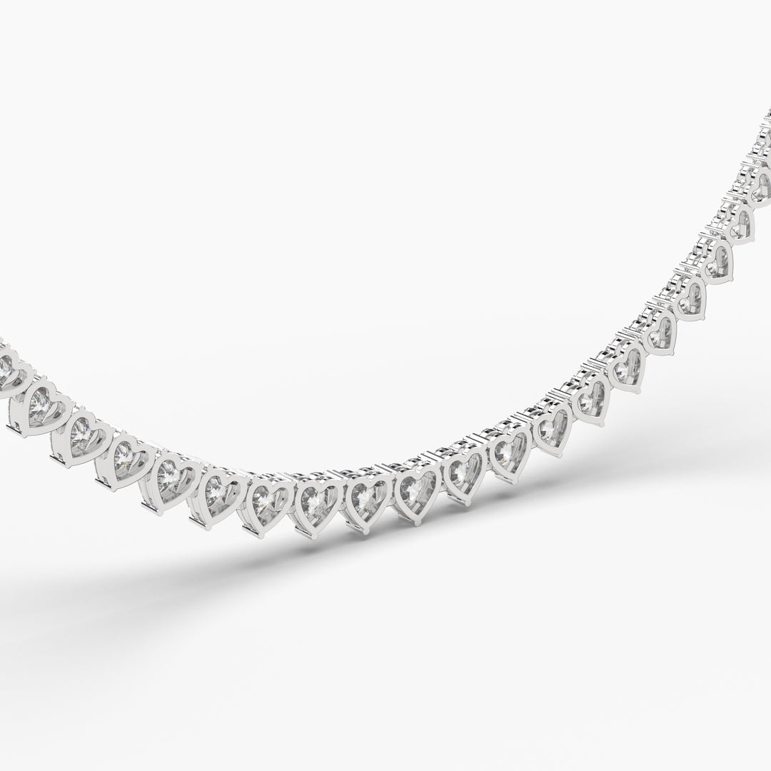 DIAMOND HEARTS NECKLACE