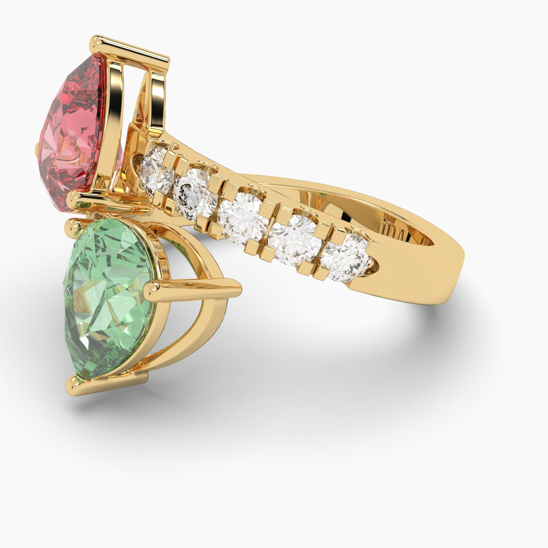 TWO STONE DIAMOND RING