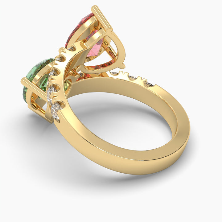 TWO STONE DIAMOND RING