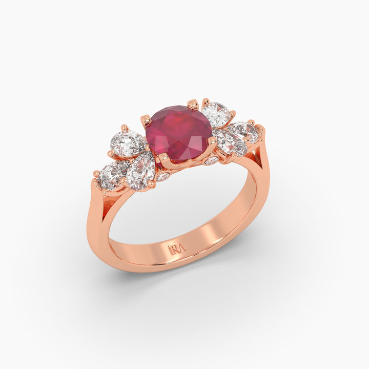 RUBY DIAMOND RING