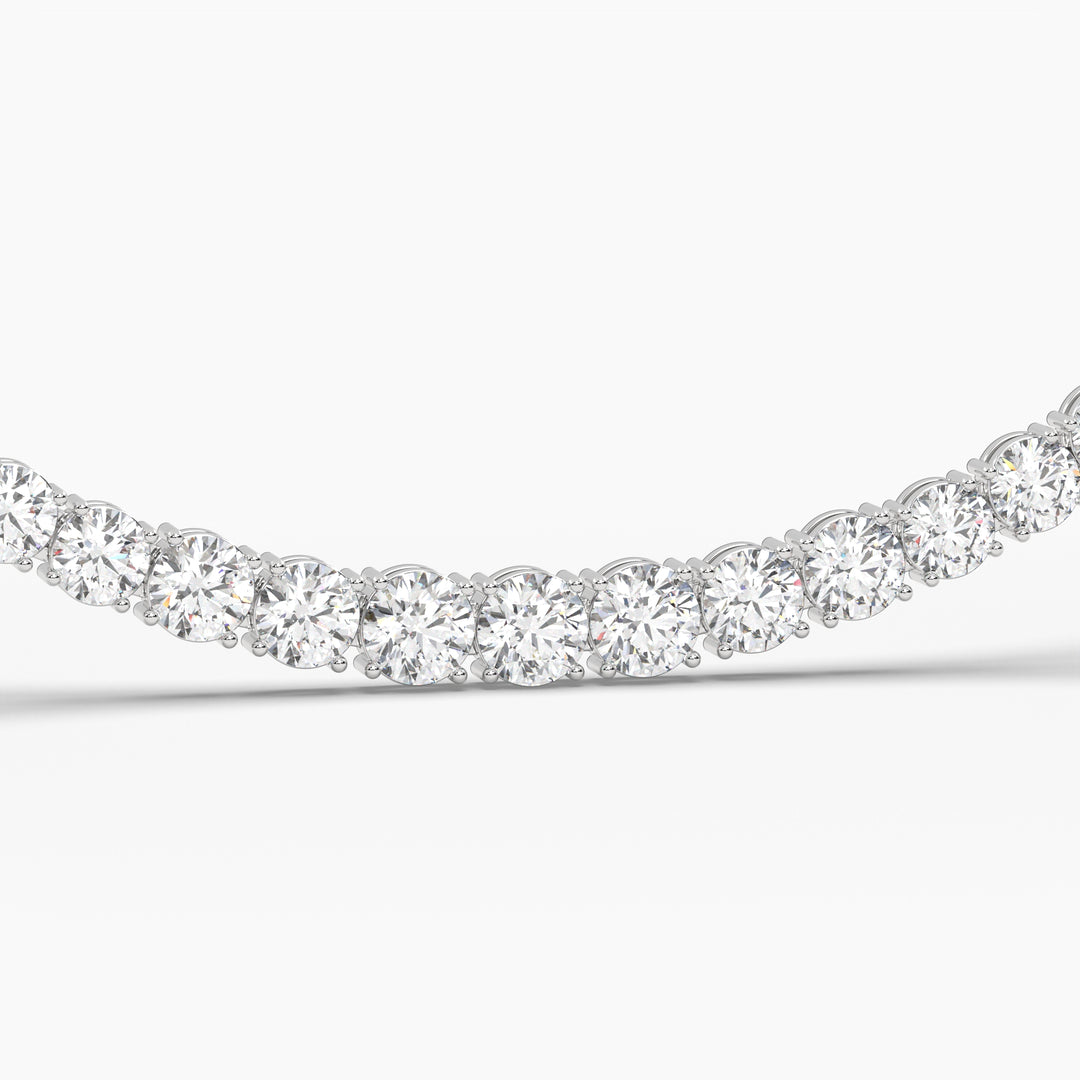SOLITAIRE DIAMOND ROUND NECKLACE