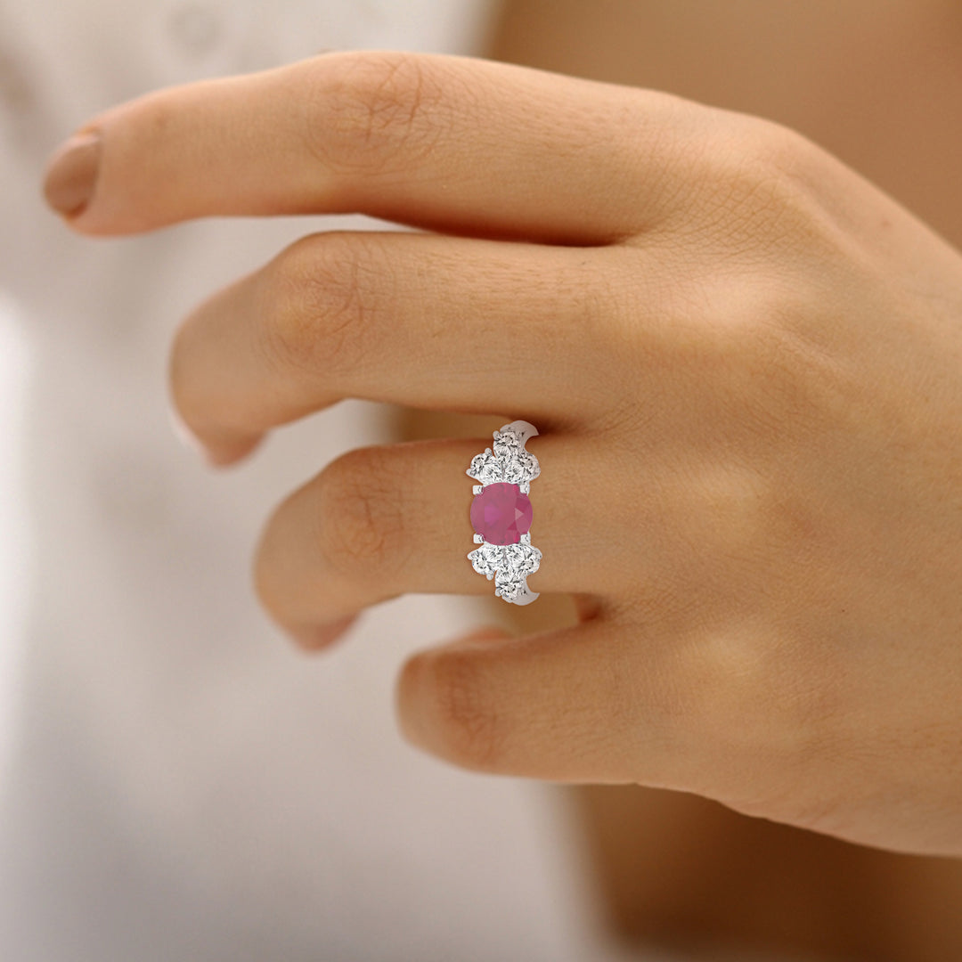 RUBY DIAMOND RING