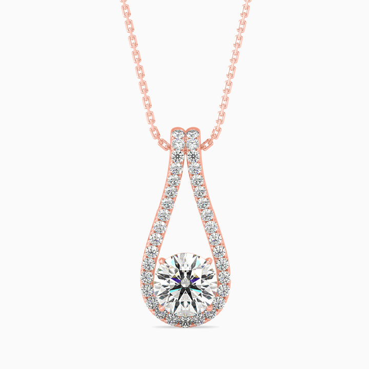 SOLITAIRE DIAMOND PENDANT