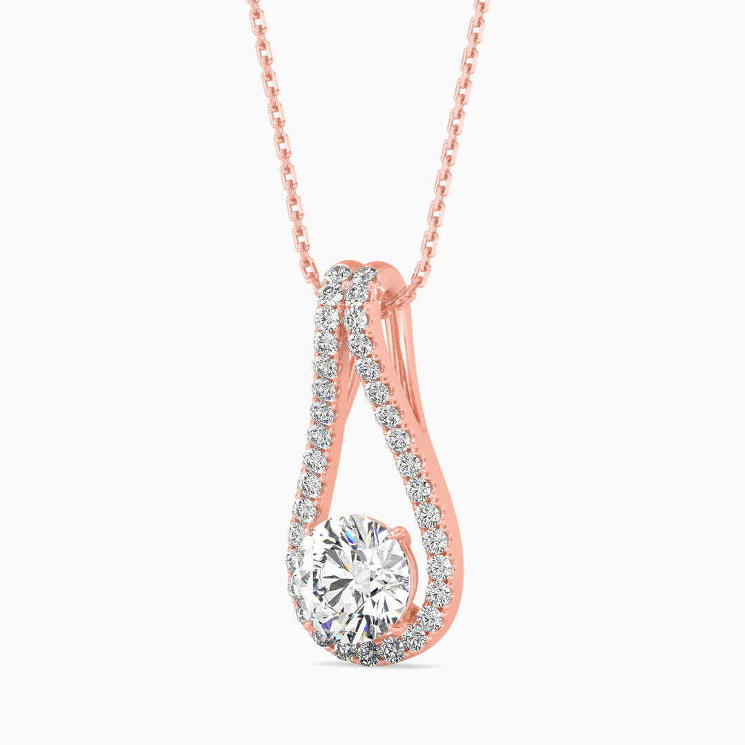 SOLITAIRE DIAMOND PENDANT
