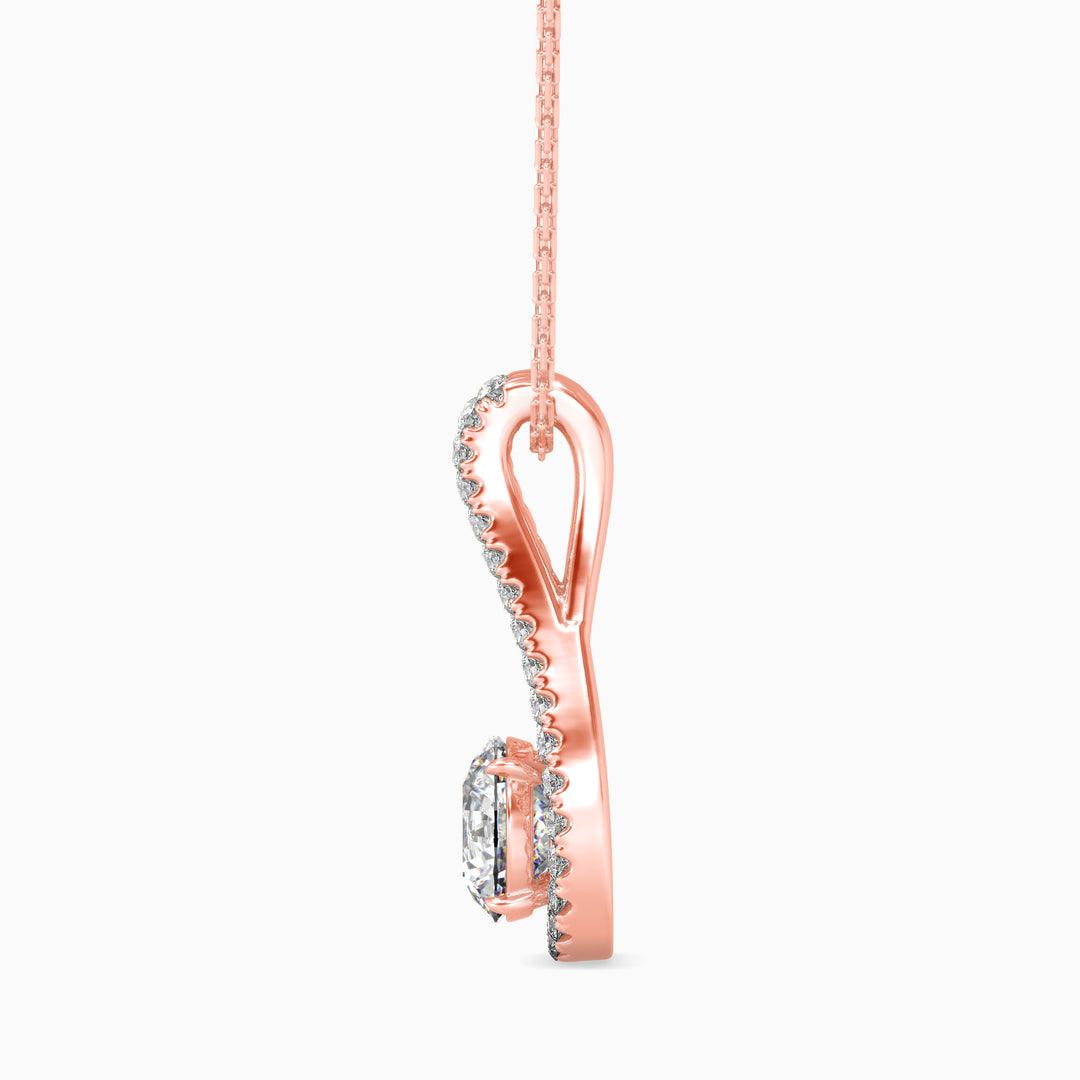 SOLITAIRE DIAMOND PENDANT