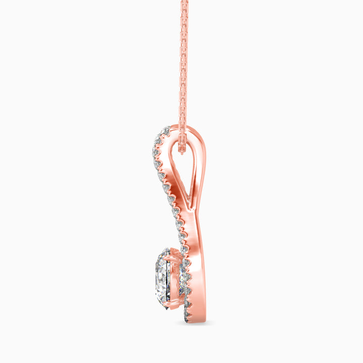 SOLITAIRE DIAMOND PENDANT