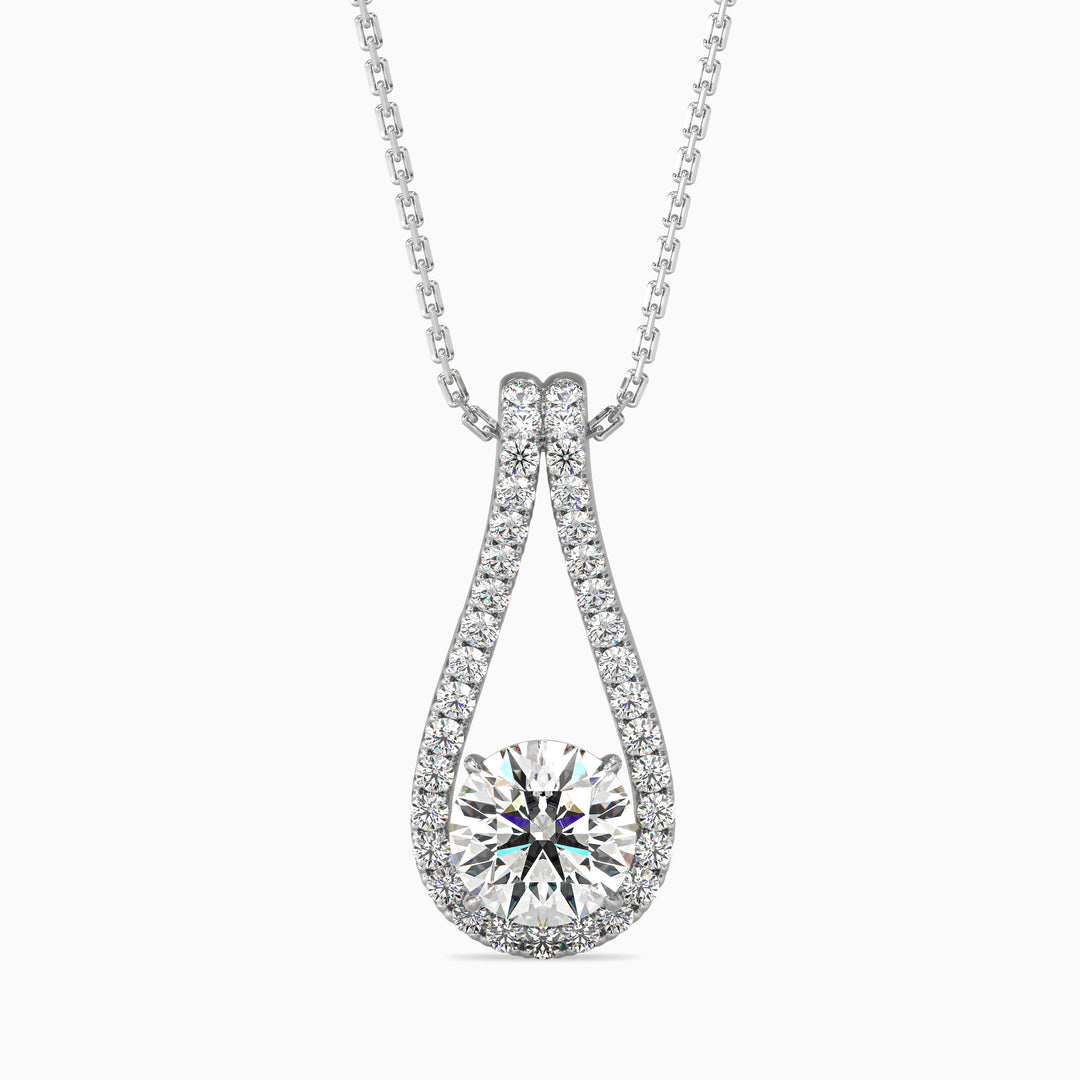 SOLITAIRE DIAMOND PENDANT