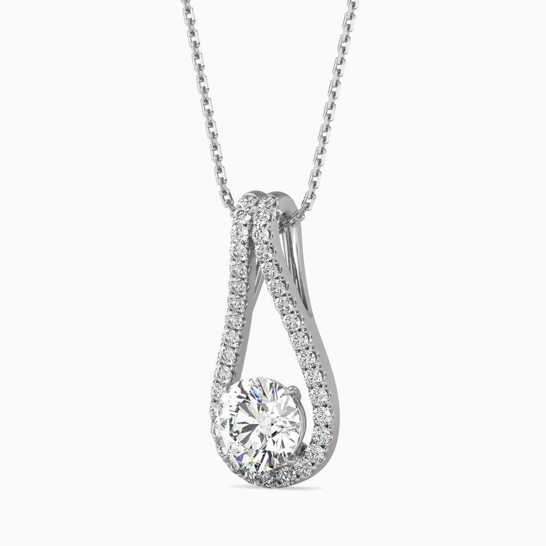 SOLITAIRE DIAMOND PENDANT