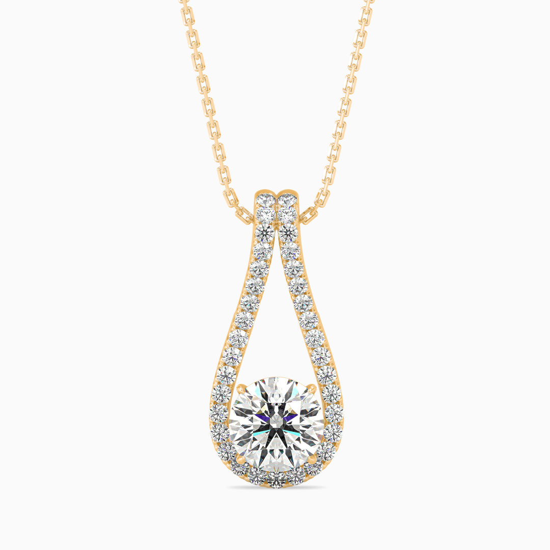 SOLITAIRE DIAMOND PENDANT