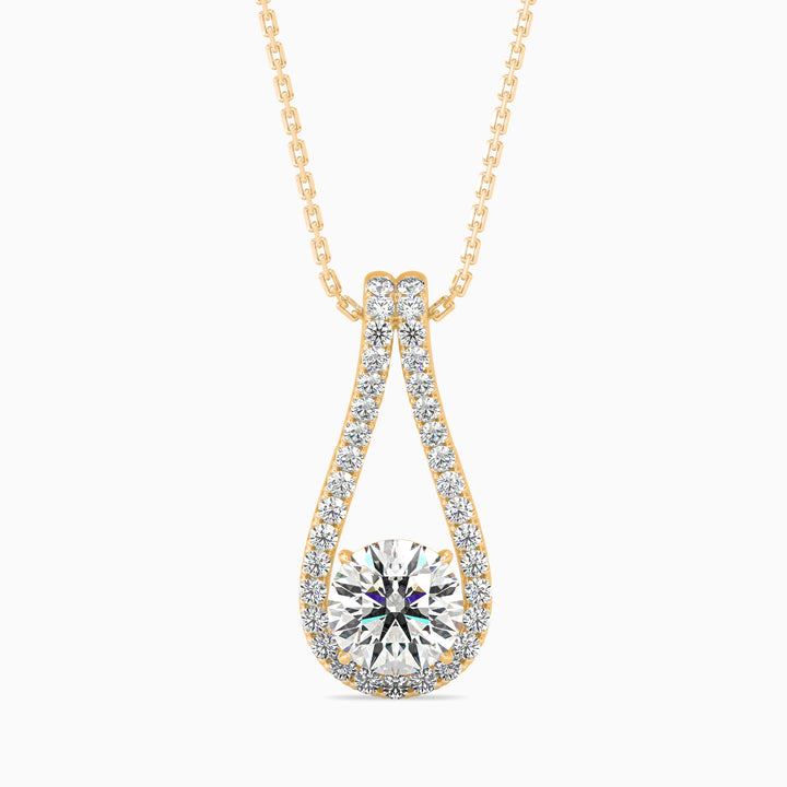 SOLITAIRE DIAMOND PENDANT