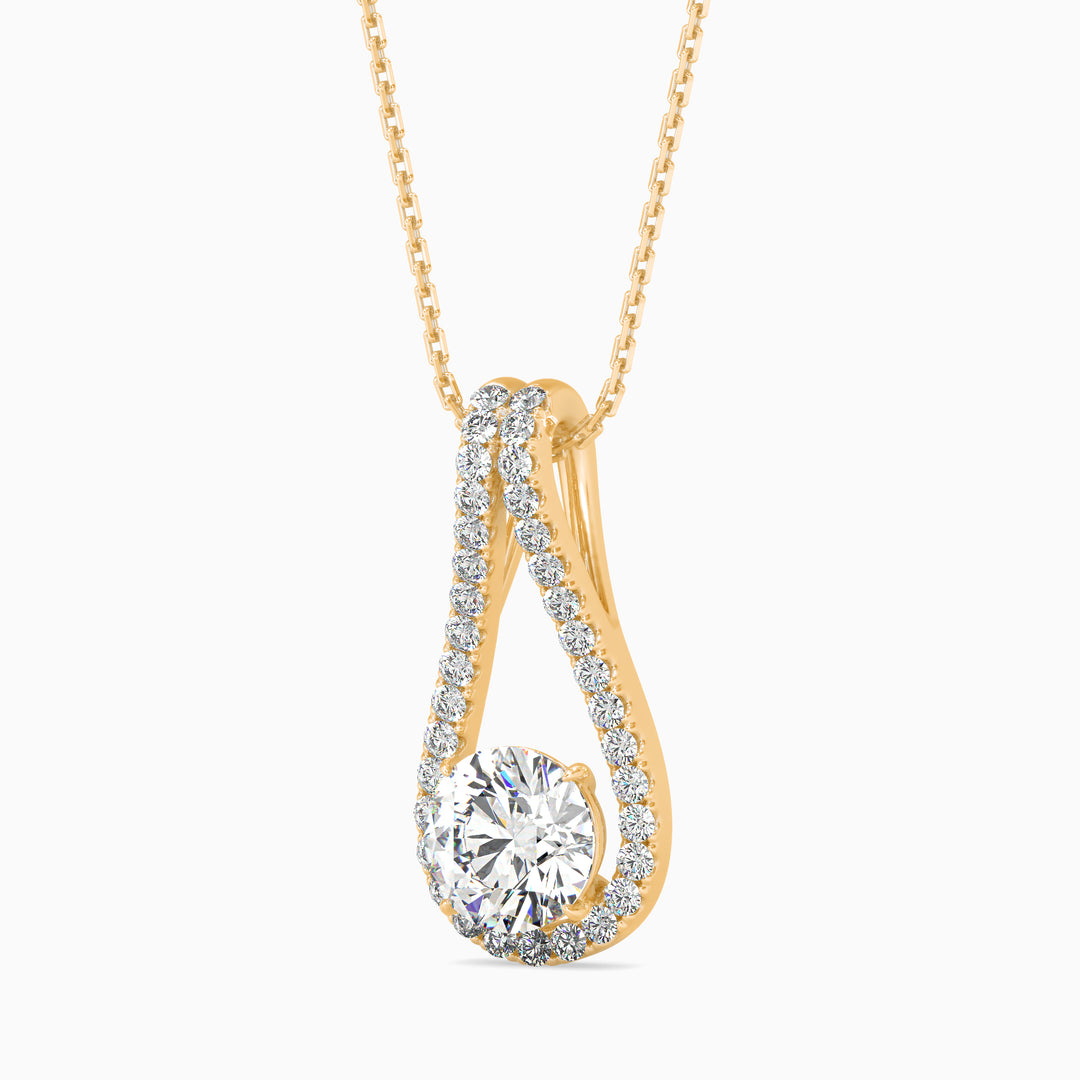 SOLITAIRE DIAMOND PENDANT