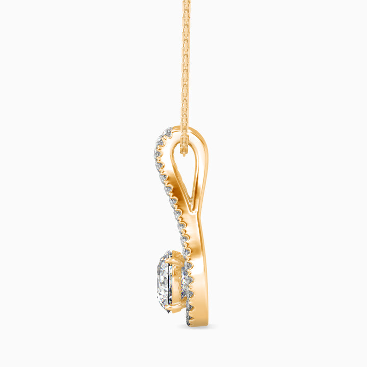 SOLITAIRE DIAMOND PENDANT