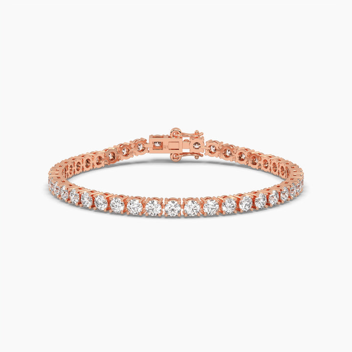 20 Pointer Diamond Rounds Tennis Bracelet