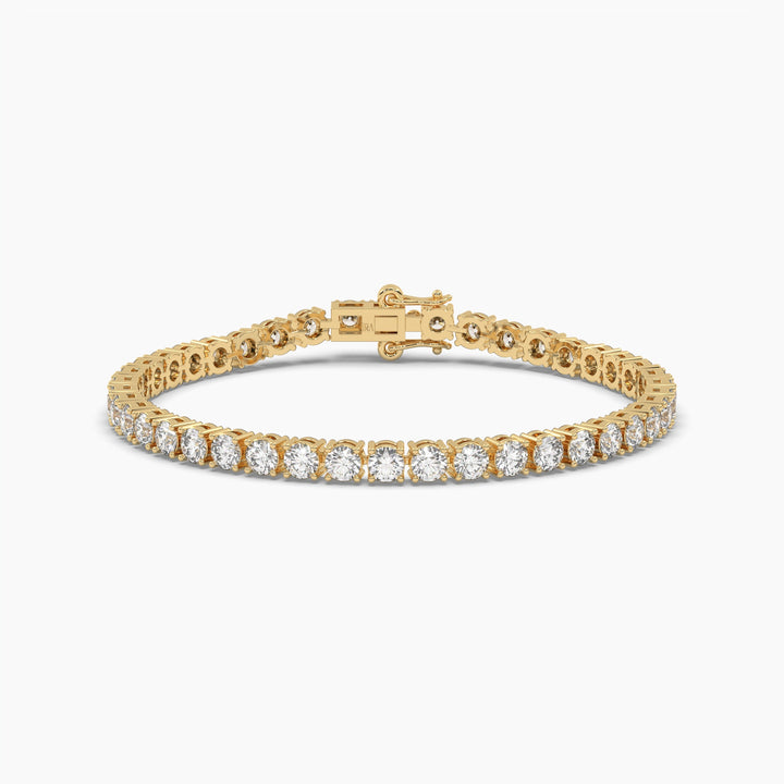 20 Pointer Diamond Rounds Tennis Bracelet
