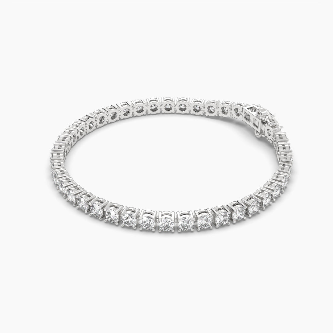 20 Pointer Diamond Rounds Tennis Bracelet