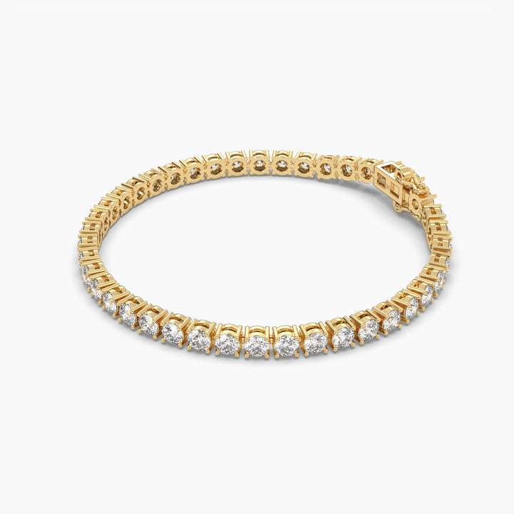 20 Pointer Diamond Rounds Tennis Bracelet