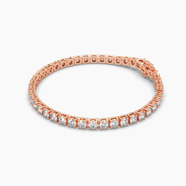 20 Pointer Diamond Rounds Tennis Bracelet