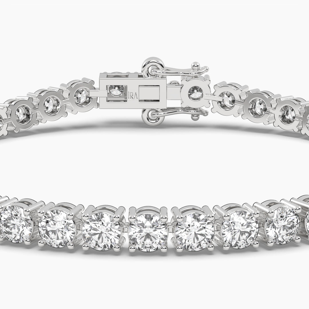 20 Pointer Diamond Rounds Tennis Bracelet
