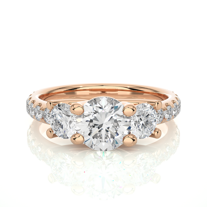 ELEGANT DIAMOND ENGAGEMENT RING