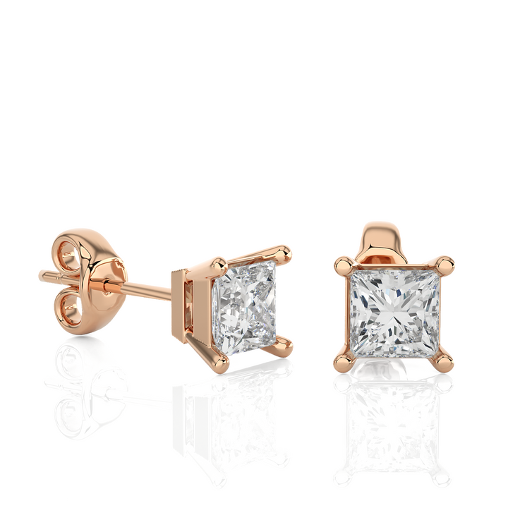 HALF CARAT SOLITAIRE STUDS