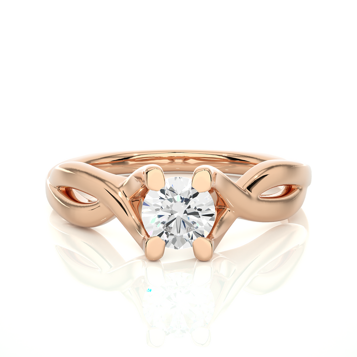 INFINITY SOLITAIRE RING