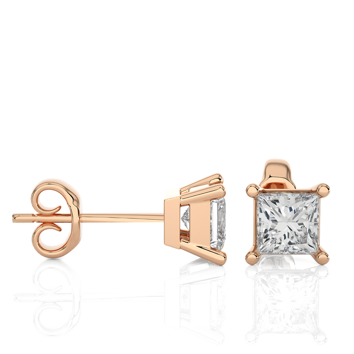 HALF CARAT SOLITAIRE STUDS
