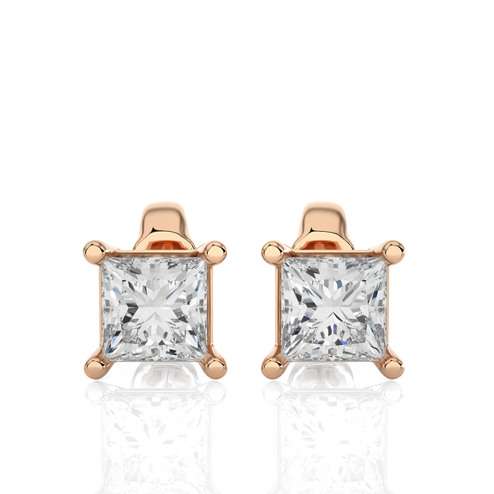 HALF CARAT SOLITAIRE STUDS