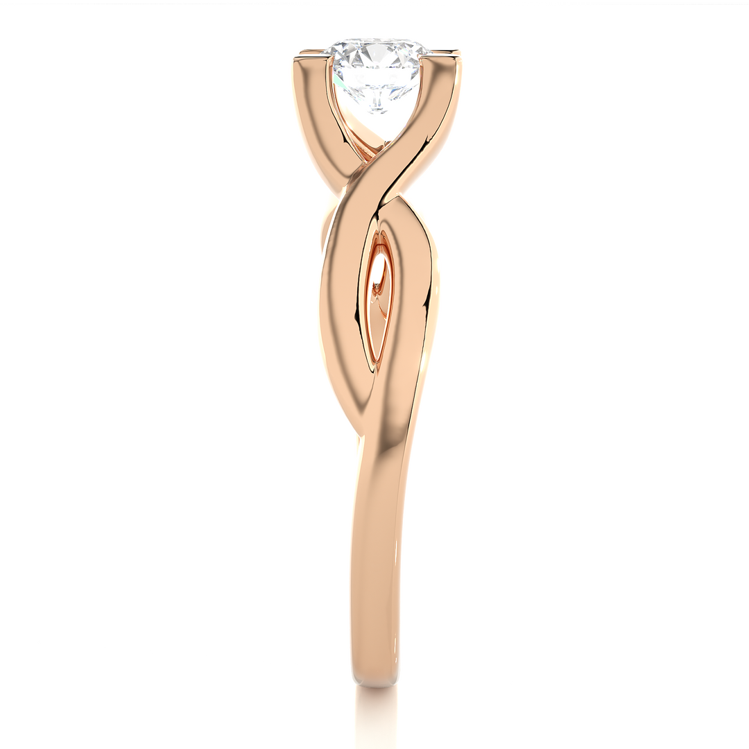 INFINITY SOLITAIRE RING