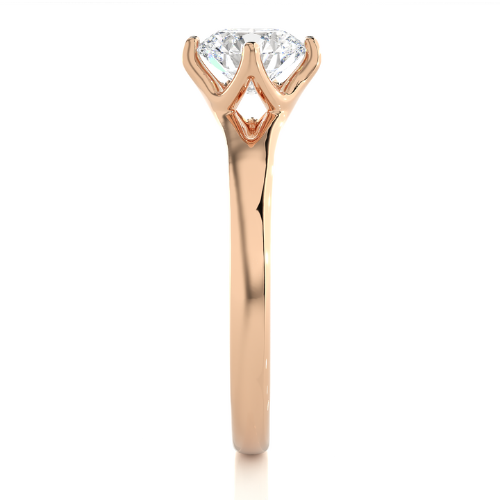 1 CARAT SOLITAIRE ROUND RING