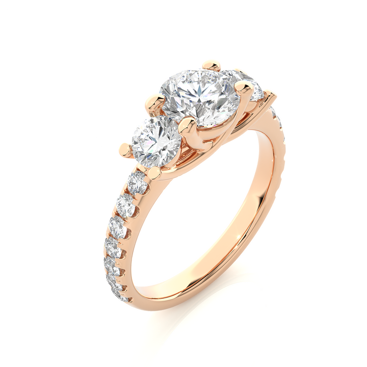 ELEGANT DIAMOND ENGAGEMENT RING
