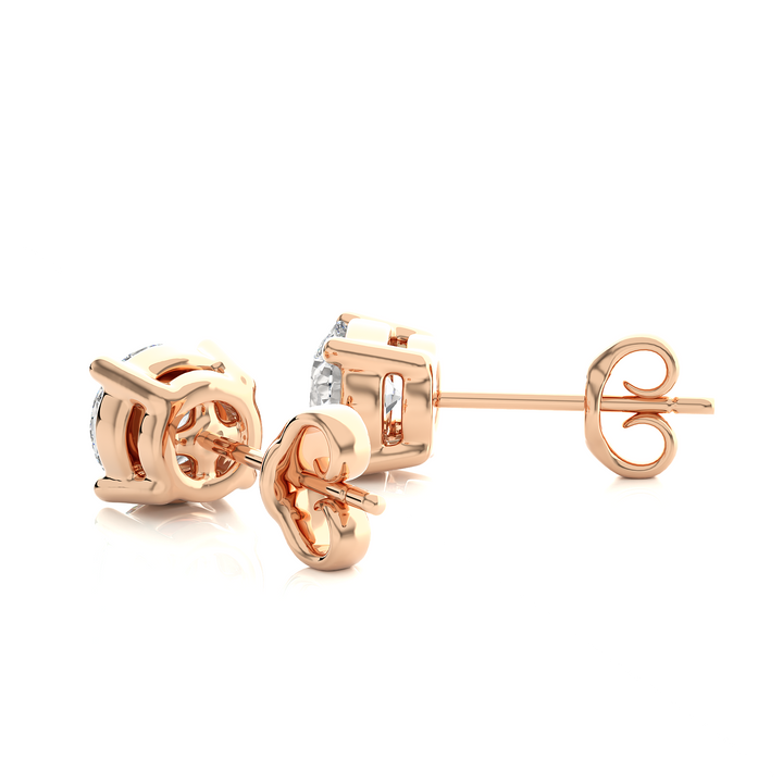 SOLITAIRE STUDS IN PRONG SETTING