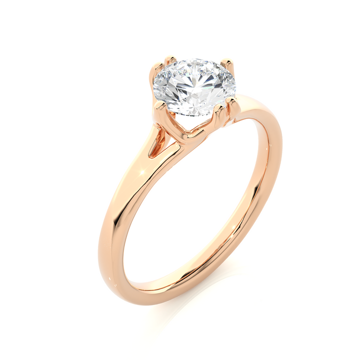 1 CARAT SOLITAIRE ROUND RING