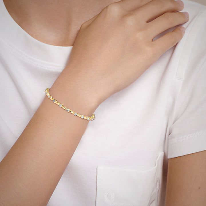 SOLITAIRE DIAMOND BRACELET