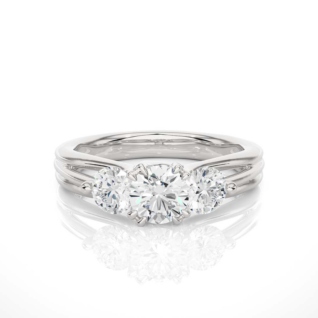 ELEGANT DIAMOND ENGAGEMENT RING