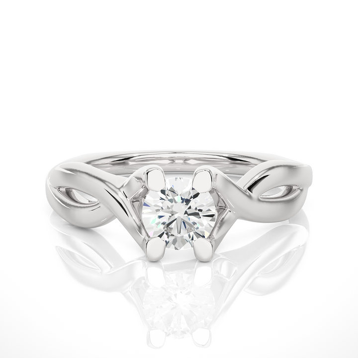 INFINITY SOLITAIRE RING